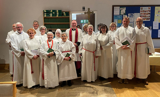 The Choir at the Platinum Jubliee Evensong