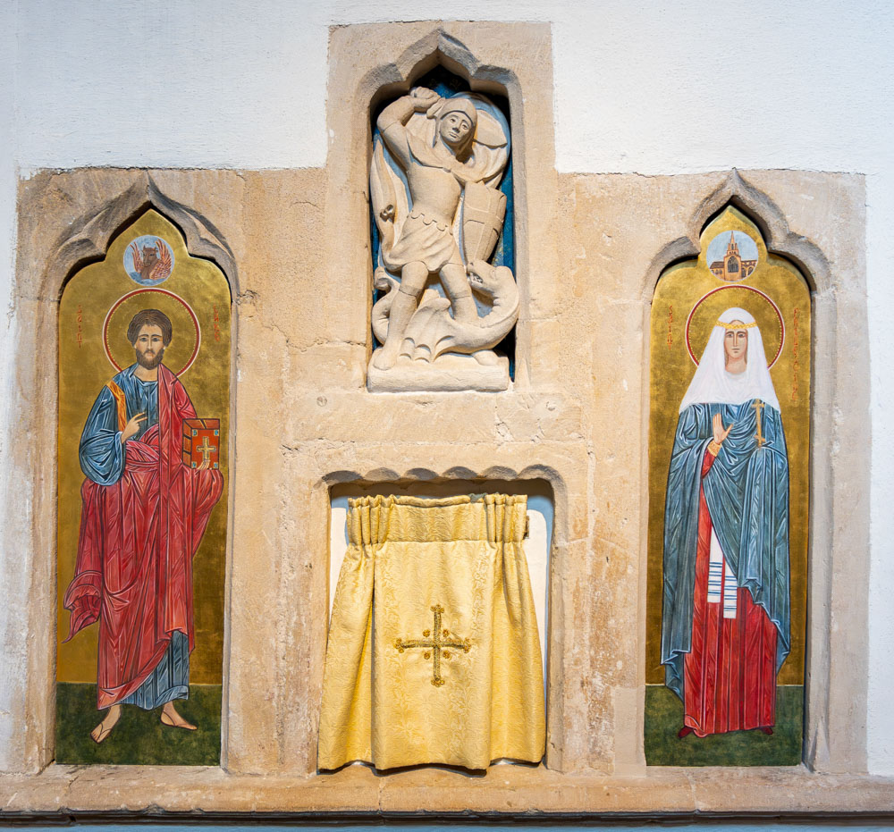 Icons of St Luke & St Frideswide