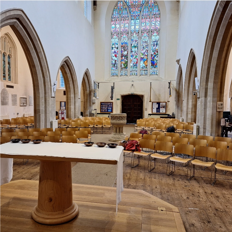 The Nave of St Mary's Church, Witney