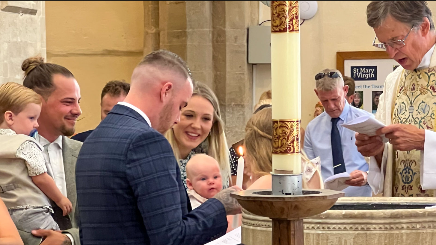 Baptism service