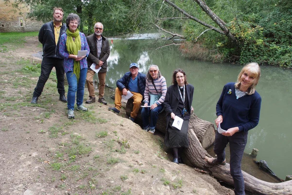 River blessing service for Caring for Creation